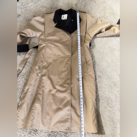 Vintage Misty Harbor Trench Coat - Women's Size 18 - Picture 9 of 9